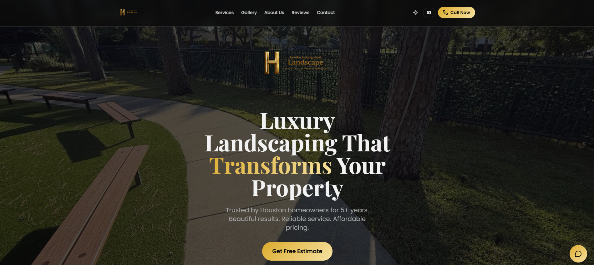 Helping Hand Landscape
